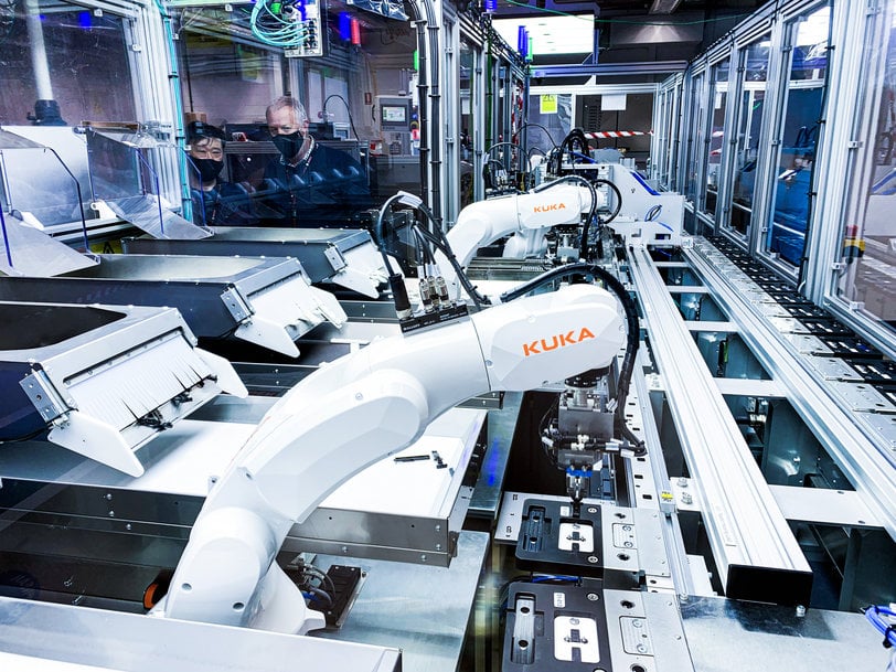 Production line for COVID-19 diagnostic tests: Bosch Australia orders 144 KUKA robots for Ellume